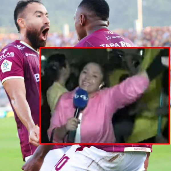 Periodista Máryuri Trujillo se equicovó en vivo por la final Tolima vs. Nacional