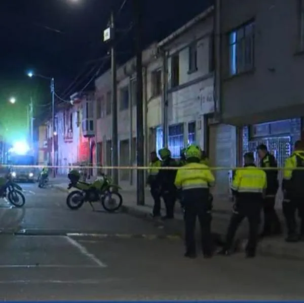 Balacera en el centro de Bogotá, sicarios les disparan a personas que intentaron ayudar a un herido