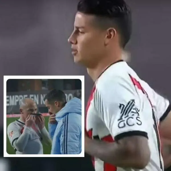 Foto de James Rodríguez y Lucas Vázquez, en nota de qué pasa con James Rodríguez en Rayo Vallecano: charla de Lucas Vásquez lo diría