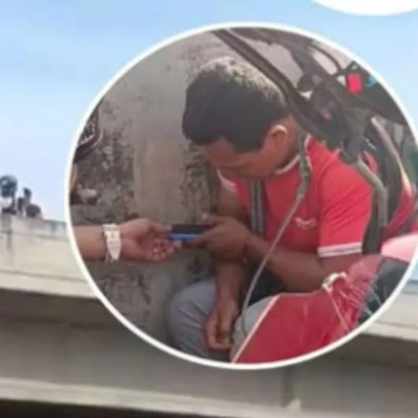 Desesperado y llorando por no tener para el arriendo, hombre por poco sega su vida 