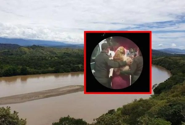 Policía salvó dos vidas: evitó que embarazada se lanzara al río Magdalena, en Girardot