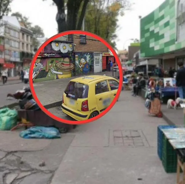 Dramático robo en el sector de Galerías (Bogotá): a dos hombres los pasearon en un taxi por toda la ciudad y les quitaron dos millones de pesos. 