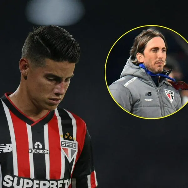 Luis Zubeldía, DT Sao Paulo, dijo por qué a James Rodríguez le fue mal en Brasil