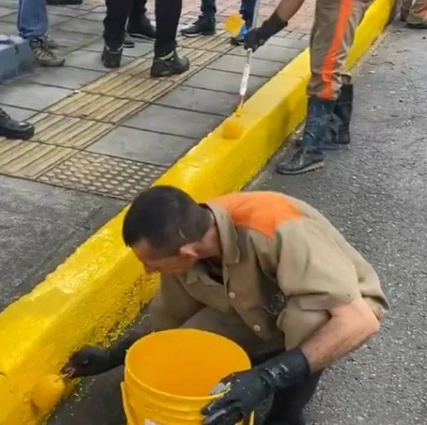 Presos en Bucaramanga salieron a trabajar.