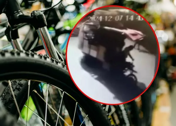 Robo de bicicletas en Bogotá.