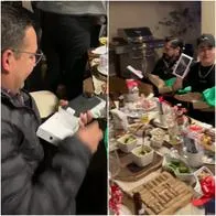 Jefe se fajó y sorprendió con costoso y lujoso regalo (iPhone 16 Pro Max) para sus empleados en Navidad. Así fue el épico momento.