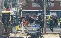 Accidente en Avenida Caracas HOY: peatón murió atropellado por motociclista