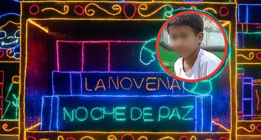 Dan nuevos detalles de niño que murió cuando fue a preguntar por la hora de las novenas en Pereira. Su familia pide explicaciones. 