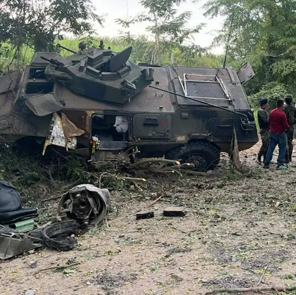 Reportan un grave atentado en La Florida, en la vía Cúcuta-Tibú (Norte de Santander) contra varias unidades militares que patrullaban la zona.