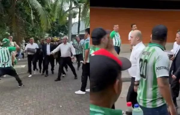 Hinchas de Nacional casi agreden e insultaron a Fernando Jaramillo, en el Atanasio Girardot