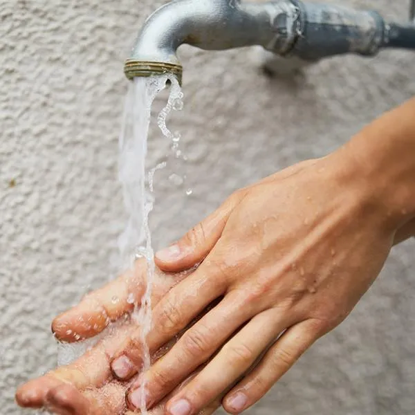 Imagen de referencia de agua potable.