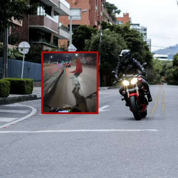 Así están robando en Bogotá.