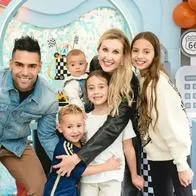 Falcao García y su familia se fueron de Colombia a pasar Navidad y Fin de año