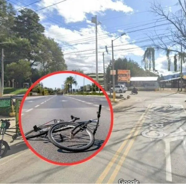 Accidente Bogotá: ciclista murió atropellado por camión en cr 111 con Conejera