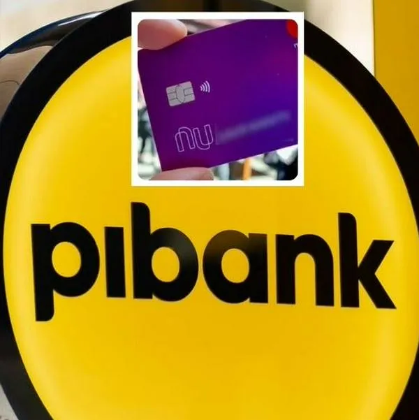 Fotos de Pibank y Nubank, en nota de que Pibank, rival de Nu y Lulo, anunció nuevas tasas de interés en cuentas de ahorro