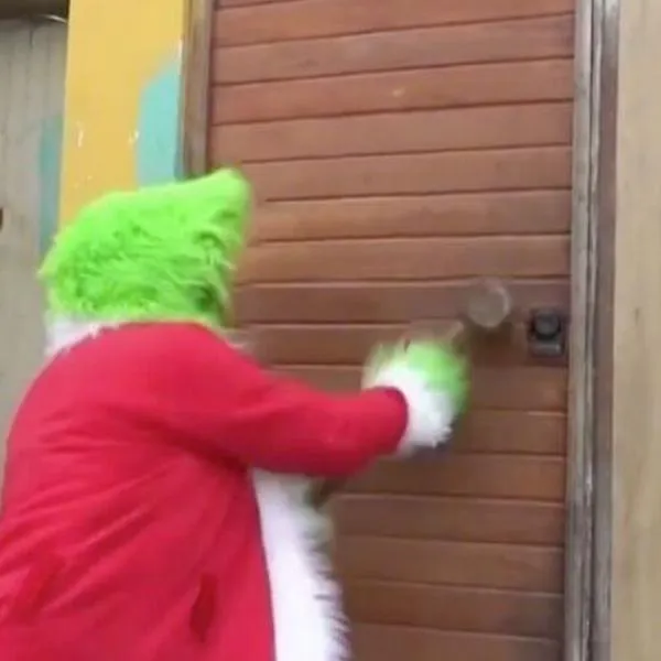 El grinch en Perú lideró operativo para capturar a delincuentes y es viral