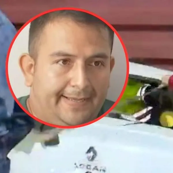 Captura de pantalla de accidente de tractomula robada en Bogotá.