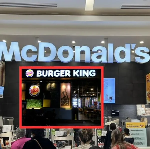 Se puso dura la pelea entre McDonald's y Burguer King, en Bogotá: movida que hicieron dejó aterrados a muchos por nuevo local que se inauguró en Galerías. 