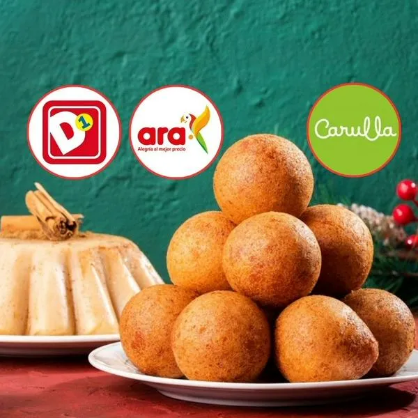 Buñuelos y natilla: precios en D1, Ara y Carulla