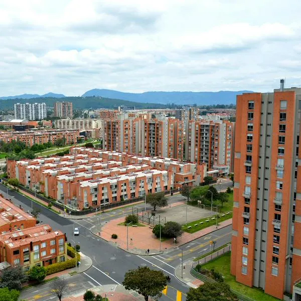 Imagen de referencia de apartamentos en Bogotá.