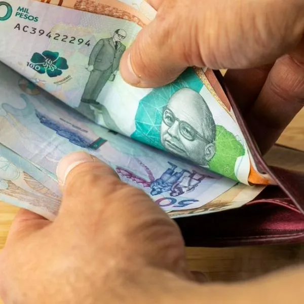Imagen de dinero colombiano.