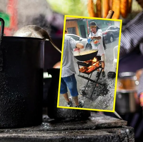 Video viral: sancocho que terminó en el piso tras fiesta de Navidad en Colombia