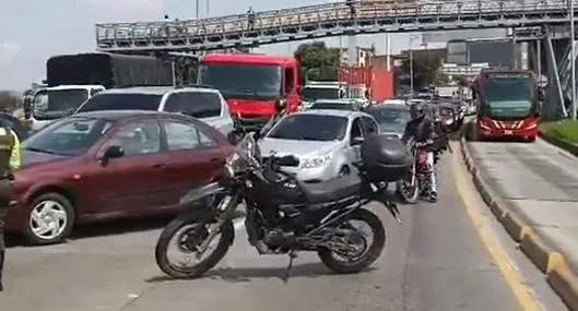 Motociclista fallecido en Bogotá era victimario.