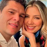 Ana María Navarrete derrocha amor con su novio Luis Eduardo Valencia en Roma