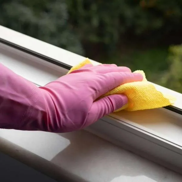 Foto de ventanas, en nota de cómo limpiar los marcos de aluminio de ventanas, con trucos que los dejan nuevos
