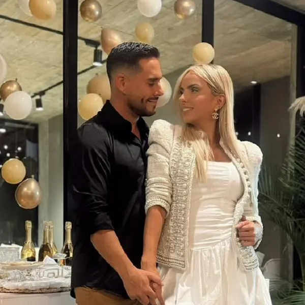 Sebastián Caicedo y Juliana Diez, en nota sobre cómo se tomó el hijo de ella el matrimonio de ellos