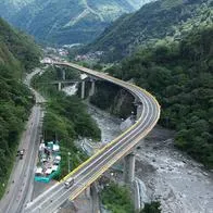 Viaducto del km 58 en el corredor Bogotá–Villavicencio