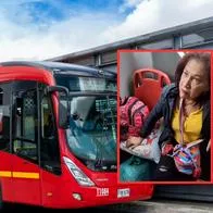 Mujer se llevó repudio en Transmilenio por negarse a cederle silla a una embarazada