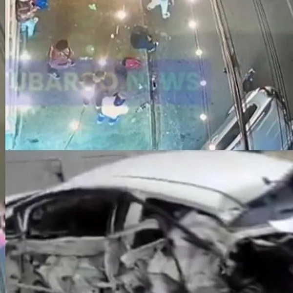 Así fueron las imágenes del accidente en Cali, luego de una balacera por un sicariato en el barrio Granada