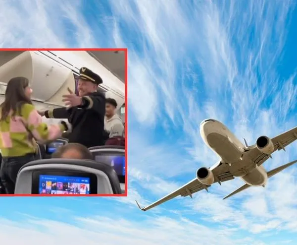 Esta situación ocurrió el pasado 14 de diciembre en un viaje de la aerolínea United. Los pasajeros se emocionaron al ver el emotivo momento.