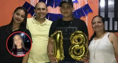 Esta es la familia Lora Rincón, que fue asesinada en Aguachica, Cesar, este 29 de diciembre