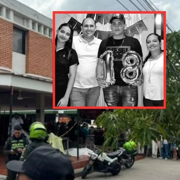 Imágenes de redes sociales de masacre en Aguachica, Cesar.