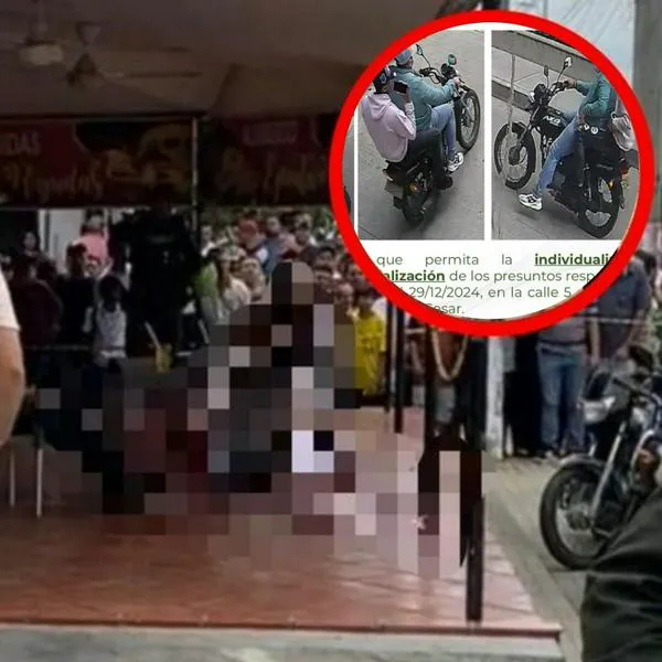 Fotos de los presuntos sicarios en Aguachica,