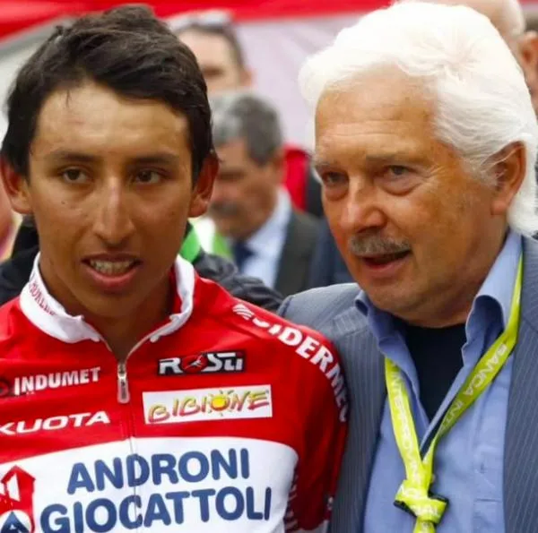 Egan Bernal y Gianni Savio, a propósito de la muerte del italiano, quien lo descubrió en el ciclismo: detalles