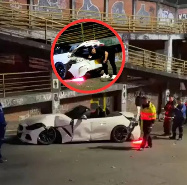 Habló dueño de BMW que se accidentó en Bucaramanga frente a colegio y negó que el conductor iba alicorado: "Es falso que estaba borracho". 