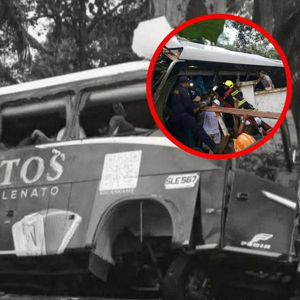 Accidente del bus de Los Inquietos.