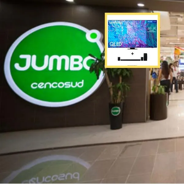 Productos Jumbo con descuento: hay televisor Samsung de 98 pulgadas a mitad de precio