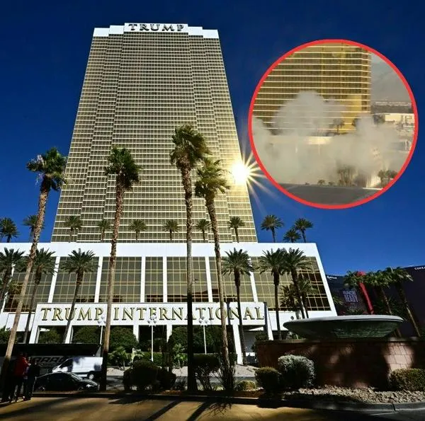 Explosión en Trump Hotel (Donald Trump) Las Vegas: incendio de carro dejó muerto