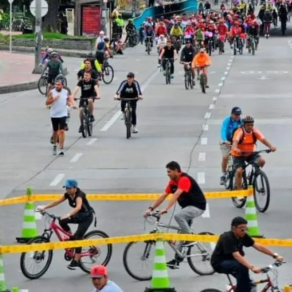 Ciclovía en Bogotá 