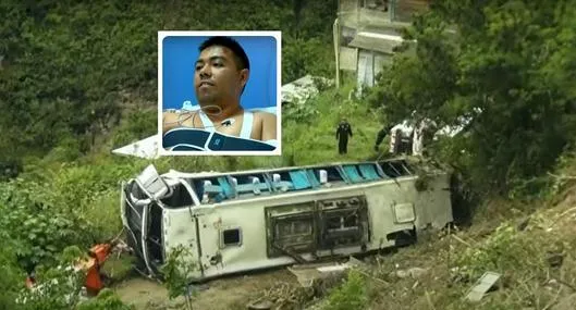 en nota de qué pasó en bus accidentado en Nariño, según sobreviviente: error del conductor