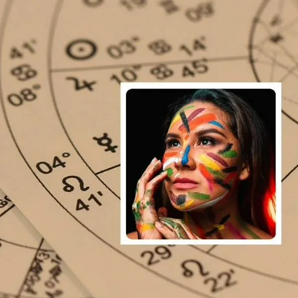 Foto de tarot y mujer, en nota de cuáles colores dan suerte a Leo, Aries, Acuario y más en 2025, según astrología