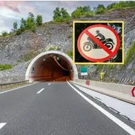 ¿Por qué las motos no pueden cruzar algunos túneles en Colombia? Hay multa jugosa