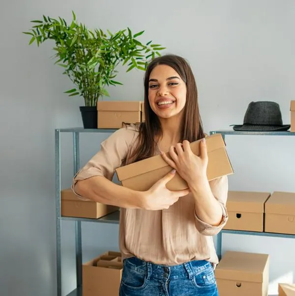 Imagen de referencia de mujer emprendedora.