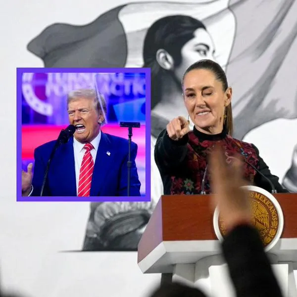 Presidenta de México respondió a Trump pidiendo llamar a EE. UU. "América mexicana"