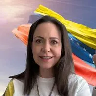 María Corina Machado llama al pueblo venezolano. 