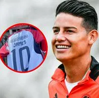 James Rodríguez, a propósito de lo que vale la camiseta del Junior que están vendiendo con su nombre: detalles